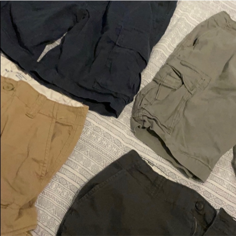 4 pair Old Navy cargo shorts